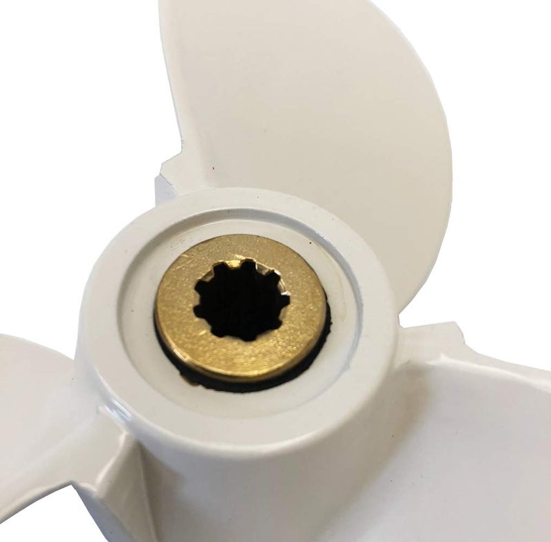 COPKINGO Boat Propeller 7 1/2x8-BA for Yamaha 4hp 5hp 6hp 4A 4M 5M 5C F4 F6L F6S F5A F6C /Outboard Propeller for Yamaha 2/4-stroke Engine 6E0-45941-01-EL 7.5x8 - Image 5